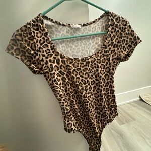 Cheetah body suit